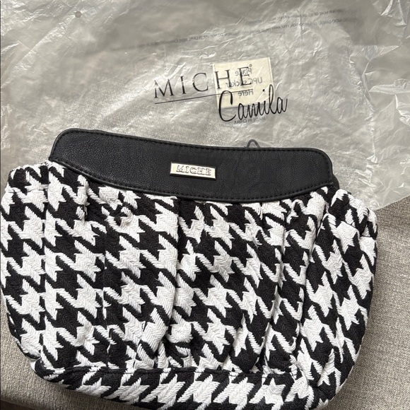 Miche Houndstooth Camila Shell for purse Size Mini - Picture 5 of 6